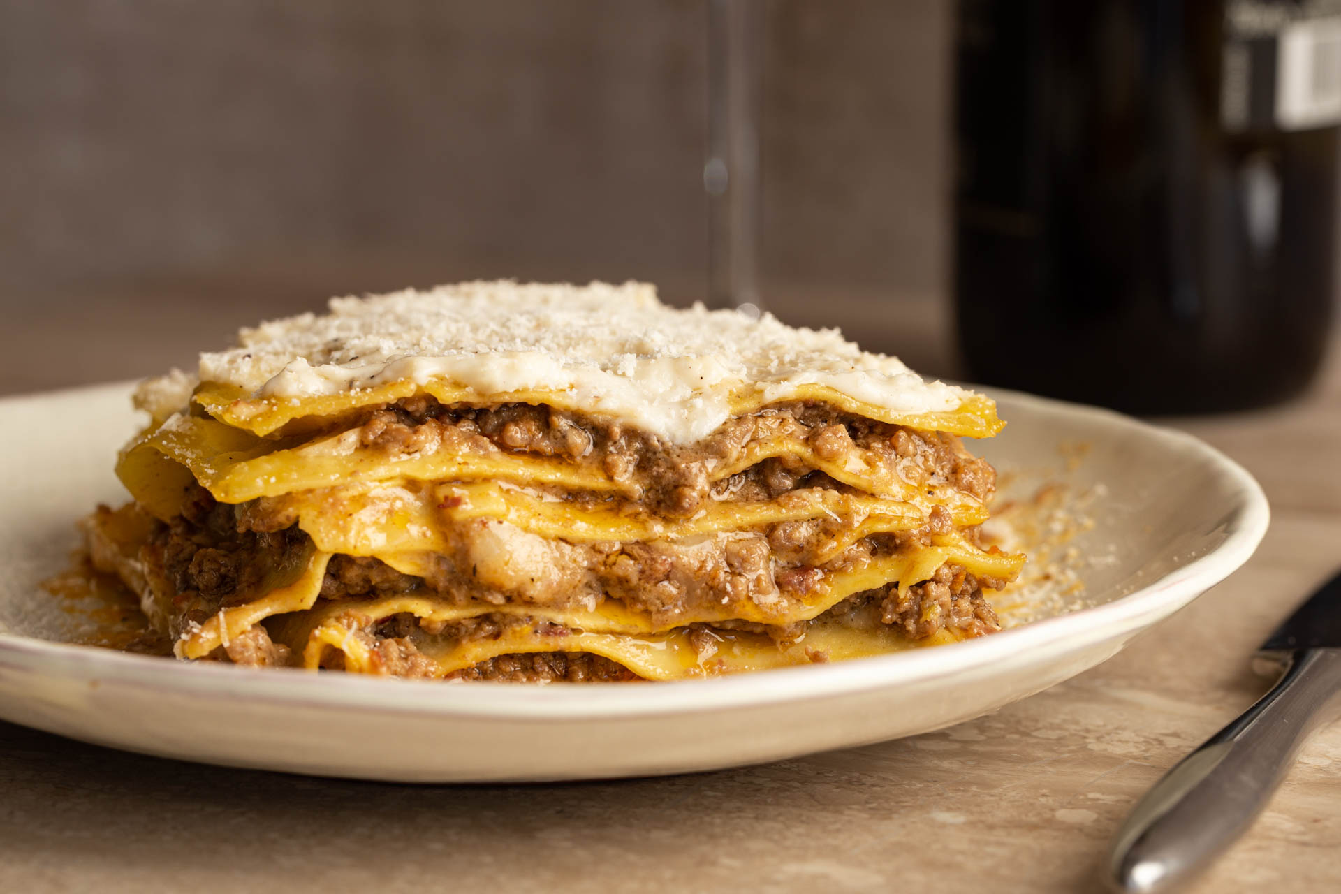 Lasagna al Forno alla Bolognese - Mediterranean Taste