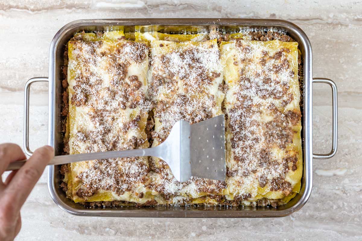 Lasagna Al Forno Alla Bolognese - Mediterranean Taste