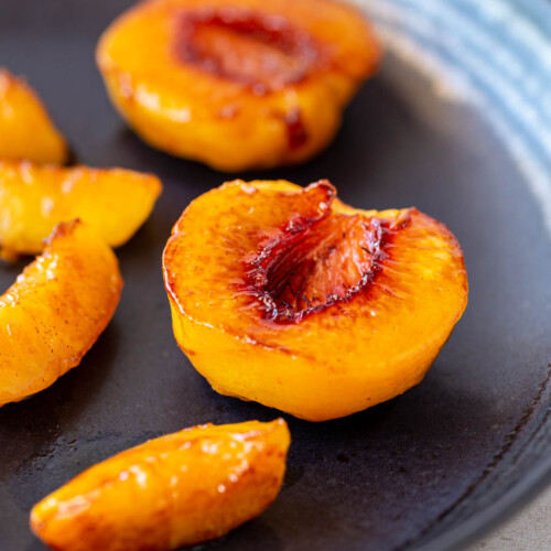 Caramelized Peaches - The Default Cook